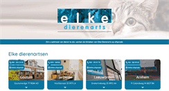 Desktop Screenshot of elkedierenarts.nl